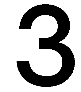 Number 3 Icon
